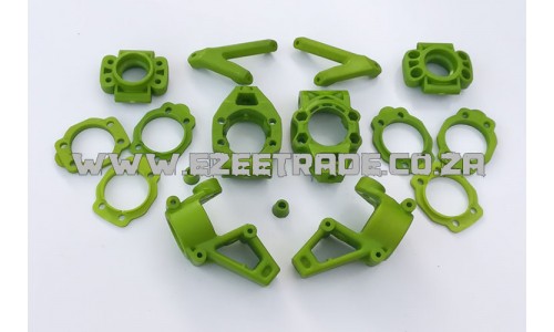 Nylon Hub Carrier Set - GREEN | Rovan Sports